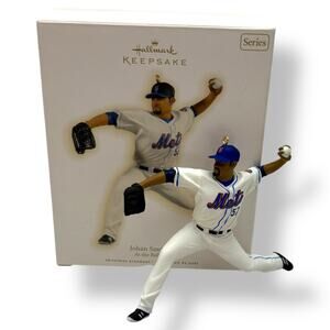 Johan Santana 2009 New York Mets Hallmark Keepsake Ornament